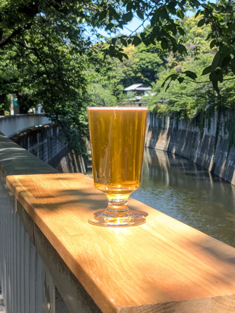 「shibuki - はこぶねペールエール」ホップが穏やかに香り、モルトのコクも感じられる、バランスの良い一杯！