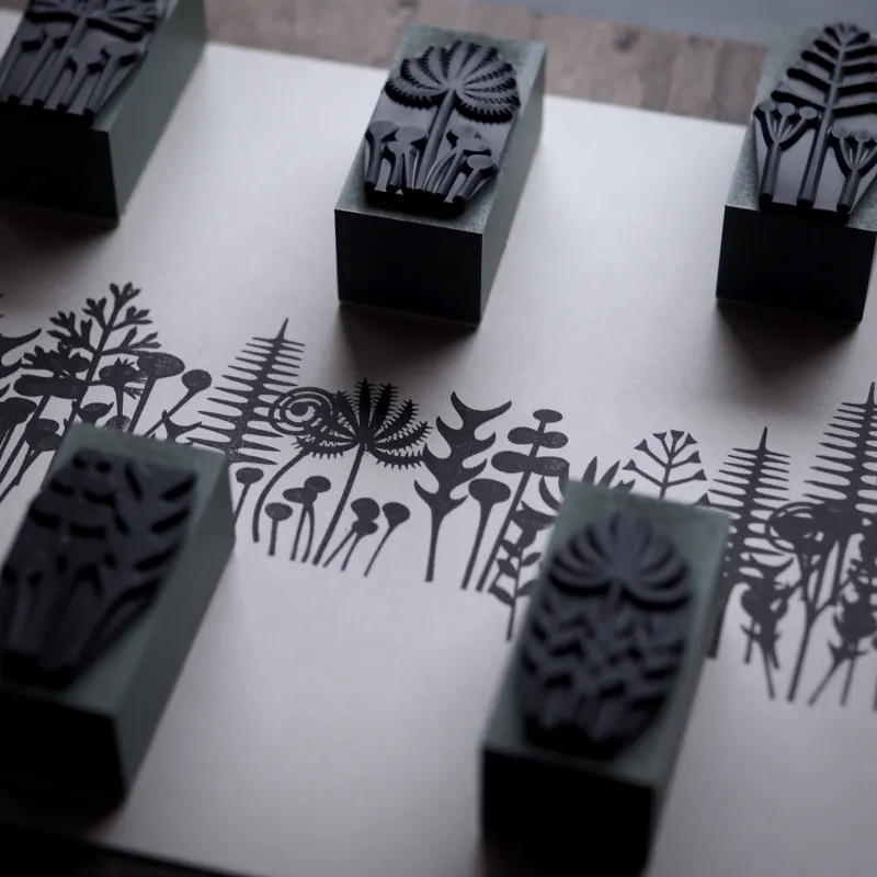 「MONSTER STAMP」モンスターの森を作れる植物スタンプたち