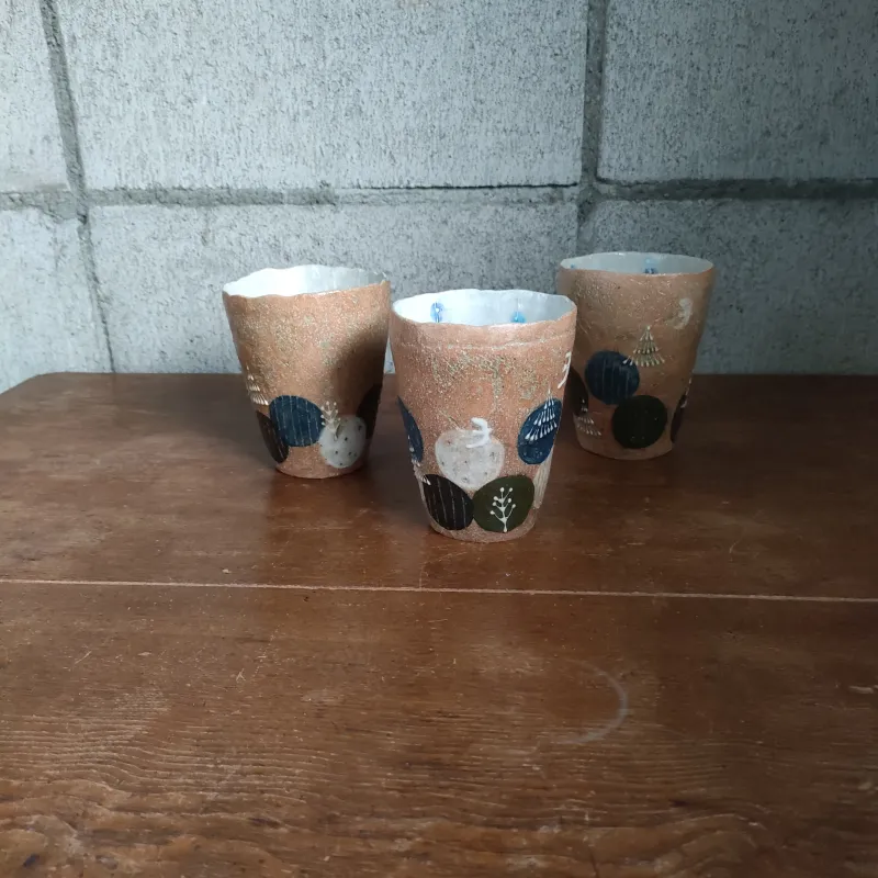 森がモチーフのタンブラー