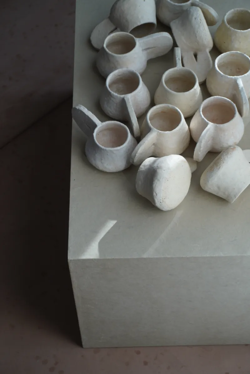 tocohana ceramicsの器の中で1番定番のマグカップです、飾っておくだけでもかわいいカップです。