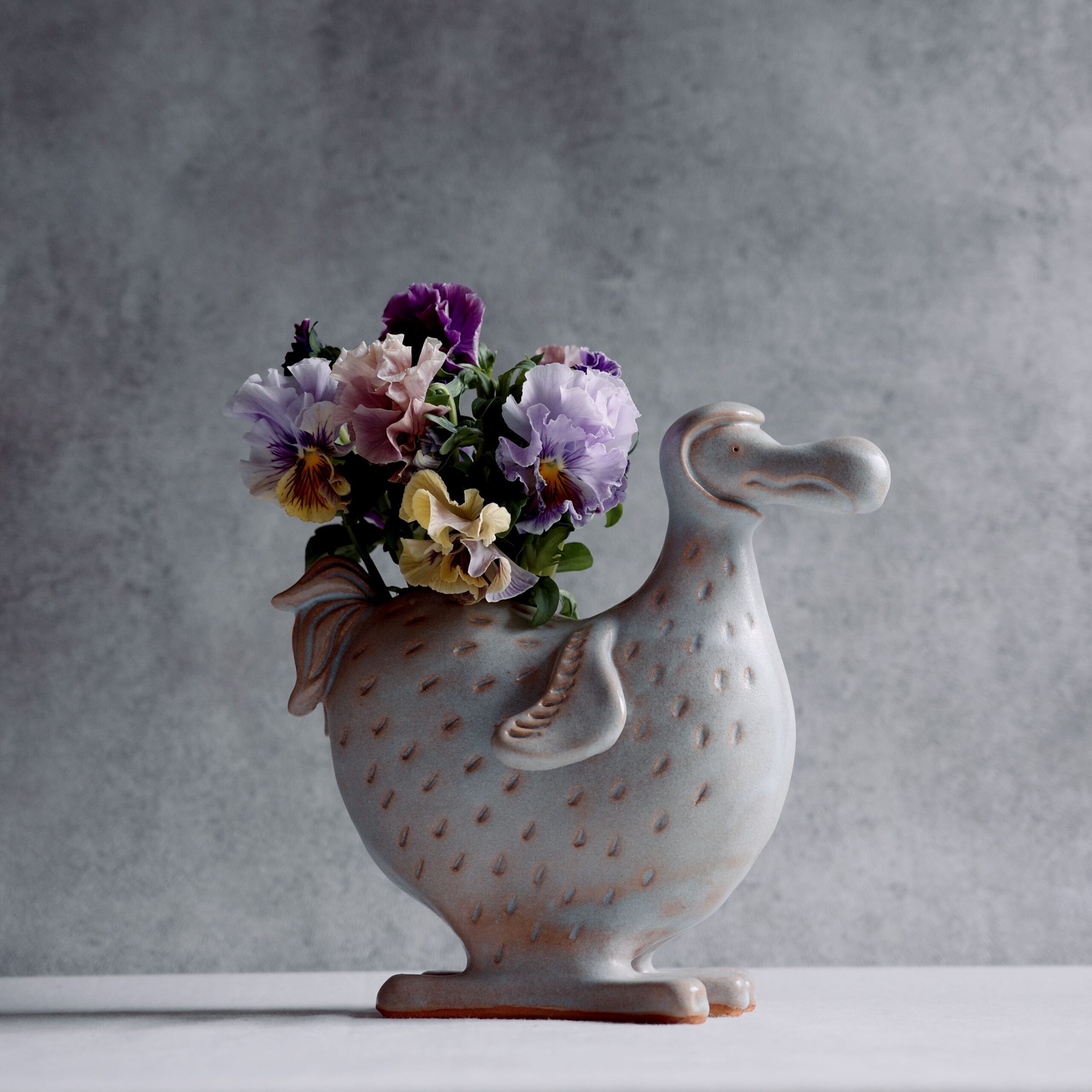 オブジェ 花器 花鳥 Maehata CRAFT Tsé & Tsé associées 小鳥の 